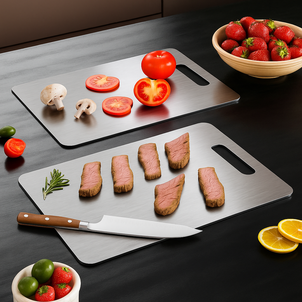 Design de dupla face para separação de alimentos