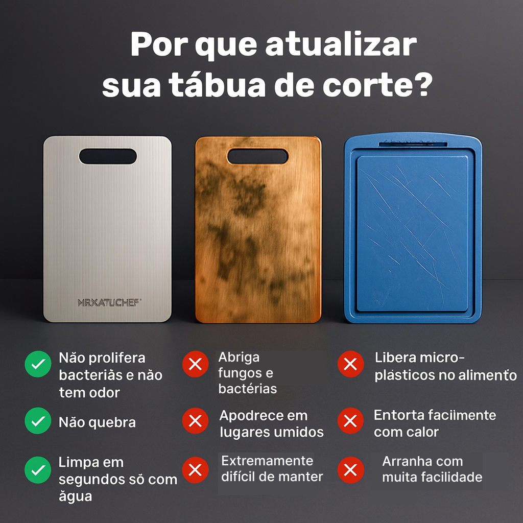 Tábua de Corte de Titânio