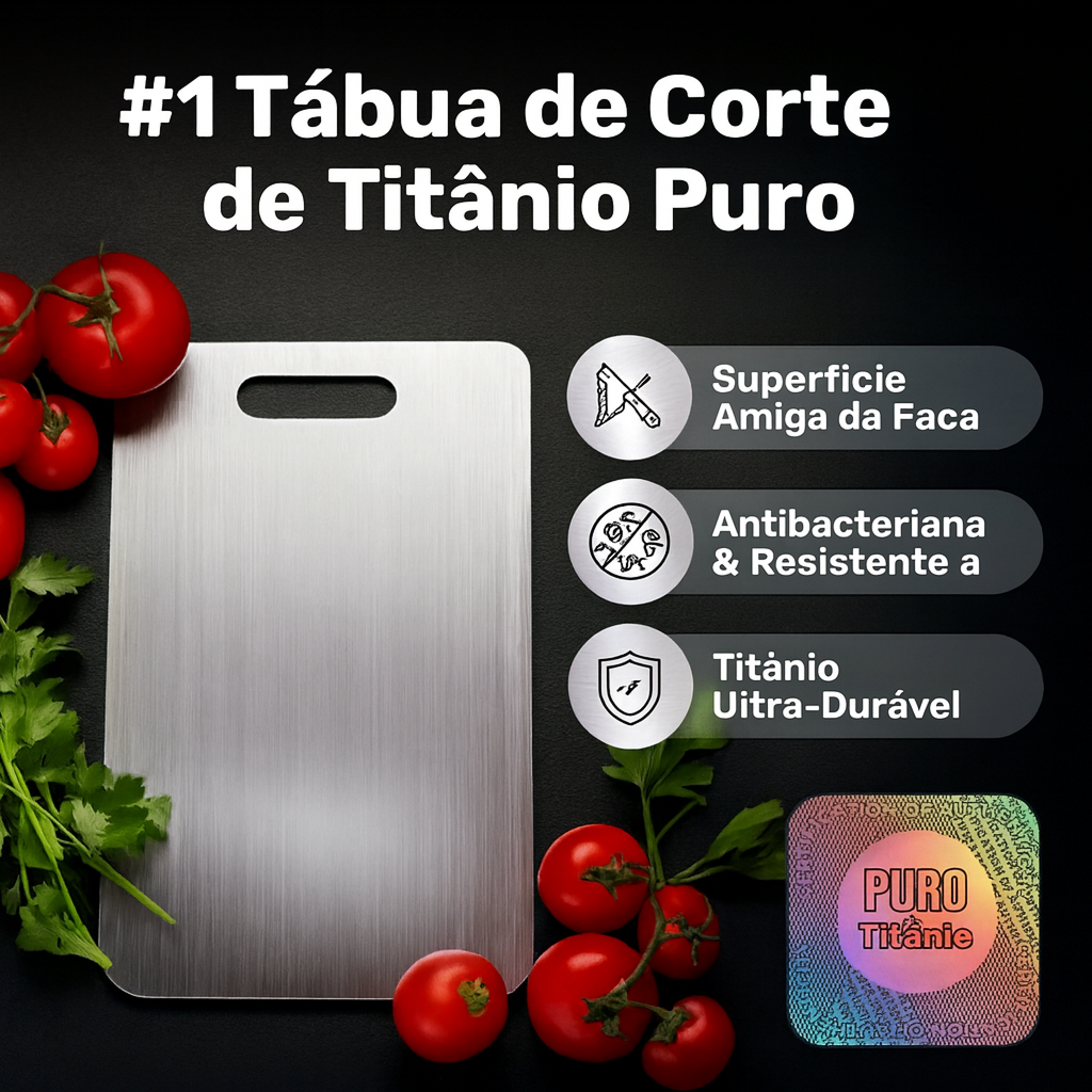 Tábua de Corte de Titânio